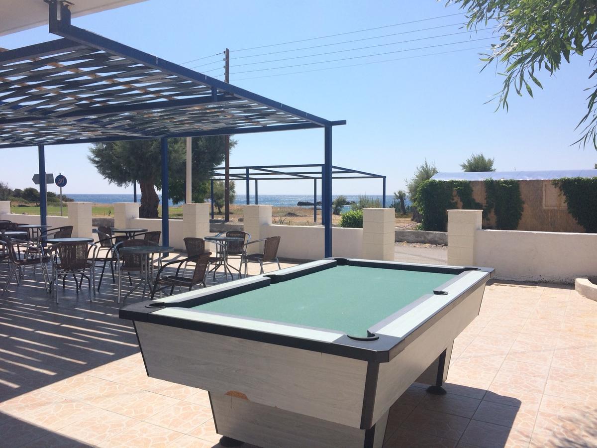 Loukas Beach Rooms Kiotari Bagian luar foto
